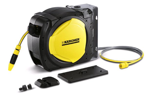 автоматическая катушка karcher cr 7.220 premium со шлангом primoflex 1/2" 20м садовые шланги и тележки для шлангов karcher Karcher
