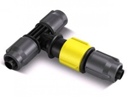 тройник с регулятором для оросительной системы karcher rain system 2шт система капельного полива karcher rain system Karcher