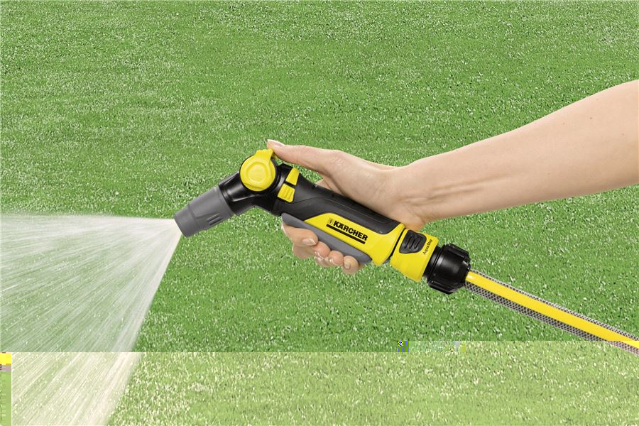 поливочный пистолет-распылитель plus karcher насадки-распылители и пистолеты для полива 