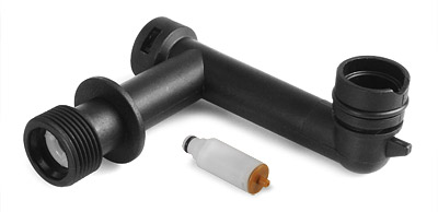 патрубок угловой, k3-k4 запчасти для моек karcher 