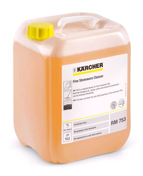 средство для чистки каменной керамики karcher rm 753 asf (10л) средства для уборки полов Karcher