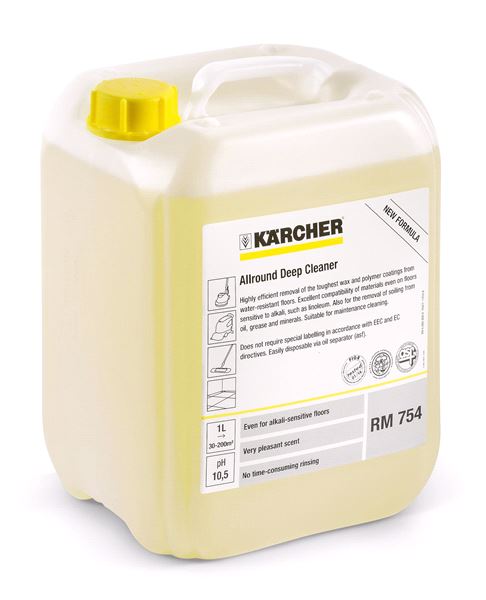 универсальное моющее средство karcher rm 754 asf (10л) средства для уборки полов Karcher