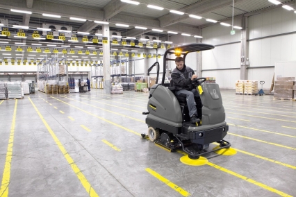 поломоечная машина karcher b 250 r bp поломоечные машины с сиденьем для оператора Karcher