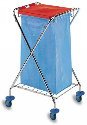 тележка хромированная euromop carrello "x" держатель мешка уборочные тележки IPC Euromop