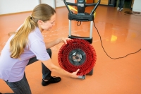 однодисковая поломойная машина karcher bds 43/duo c adv однодисковые роторные машины (полотеры) Karcher