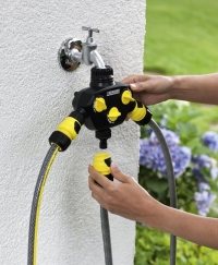 распределитель с 3 выходами соединители и коннекторы для систем полива karcher Karcher
