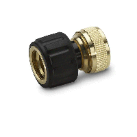Латунный коннектор 1/2 и 5/8 с функцией Aqua Stop