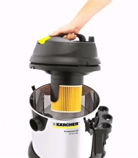 пылесос влажной и сухой уборки karcher nt 27/1 me пылесосы для сухой и влажной уборки Karcher